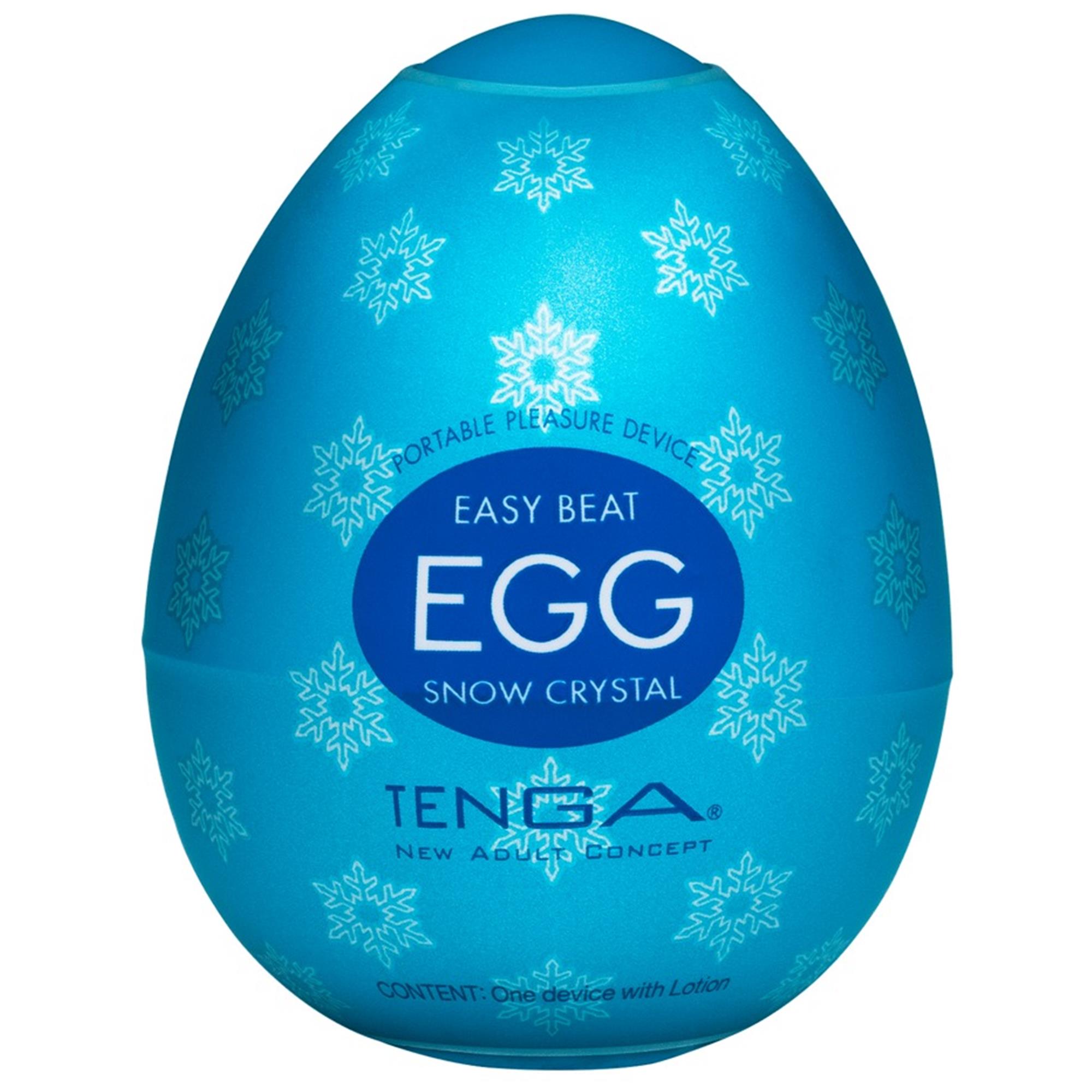 Tenga Egg Snow Crystal onaniæg med snefnugmønster