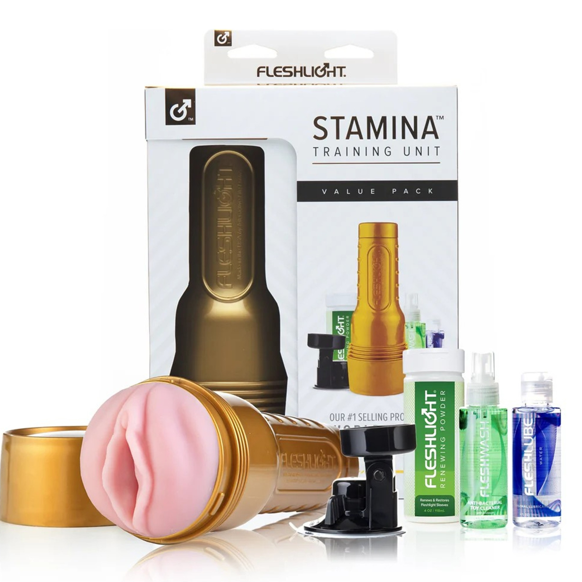 Fleshlight Stamina Training Unit Value Pack set forfra