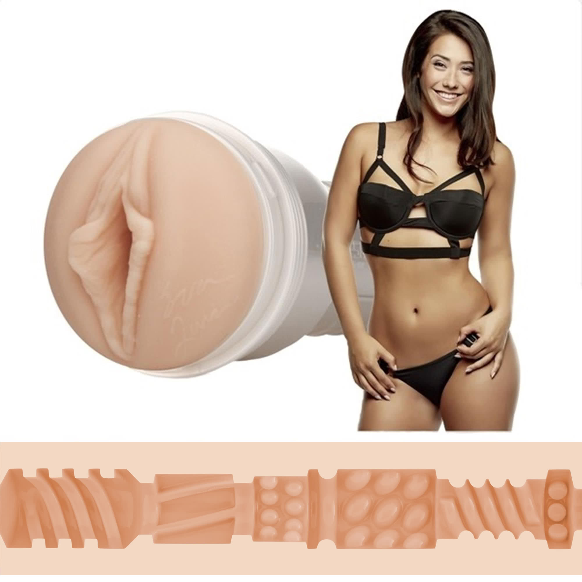 Fleshlight Eva Lovia Sugar vagina-masturbator forfra