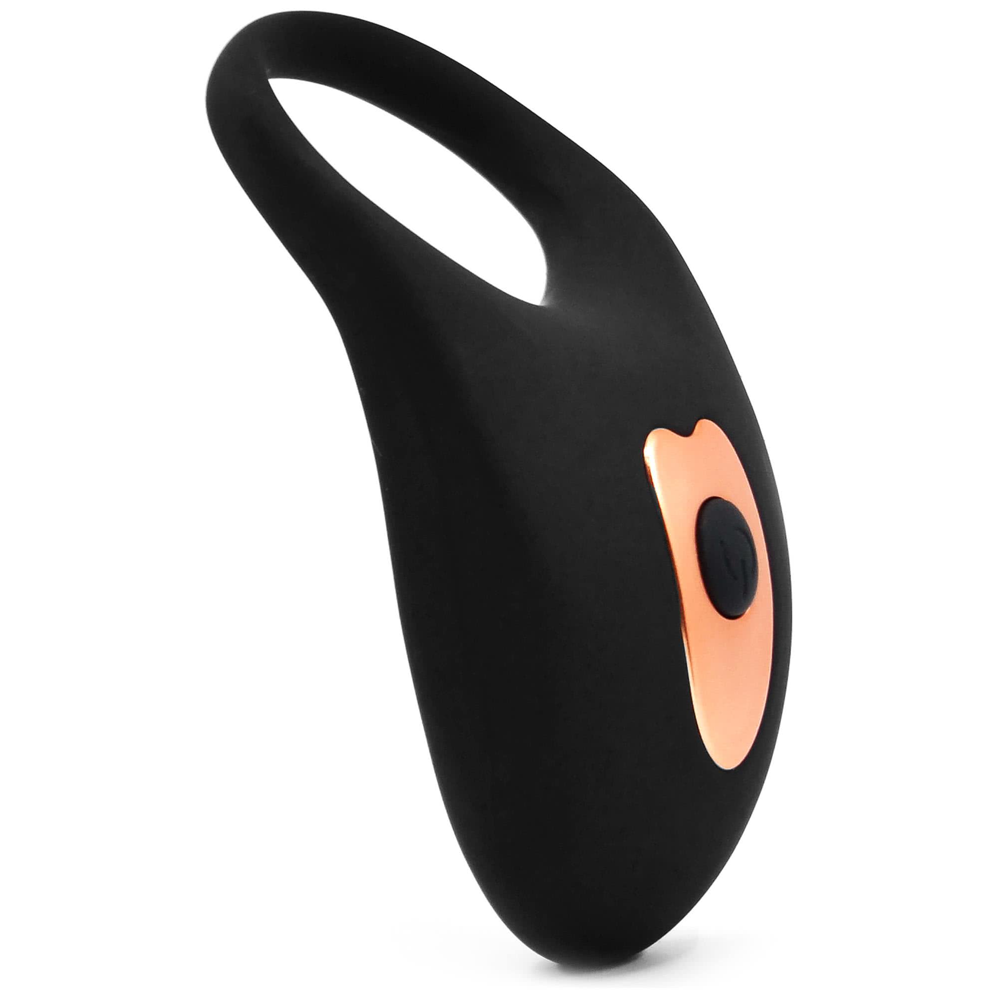 Golden Heart Cockring fra Hard Erections – vibrerende penisring med ergonomisk design