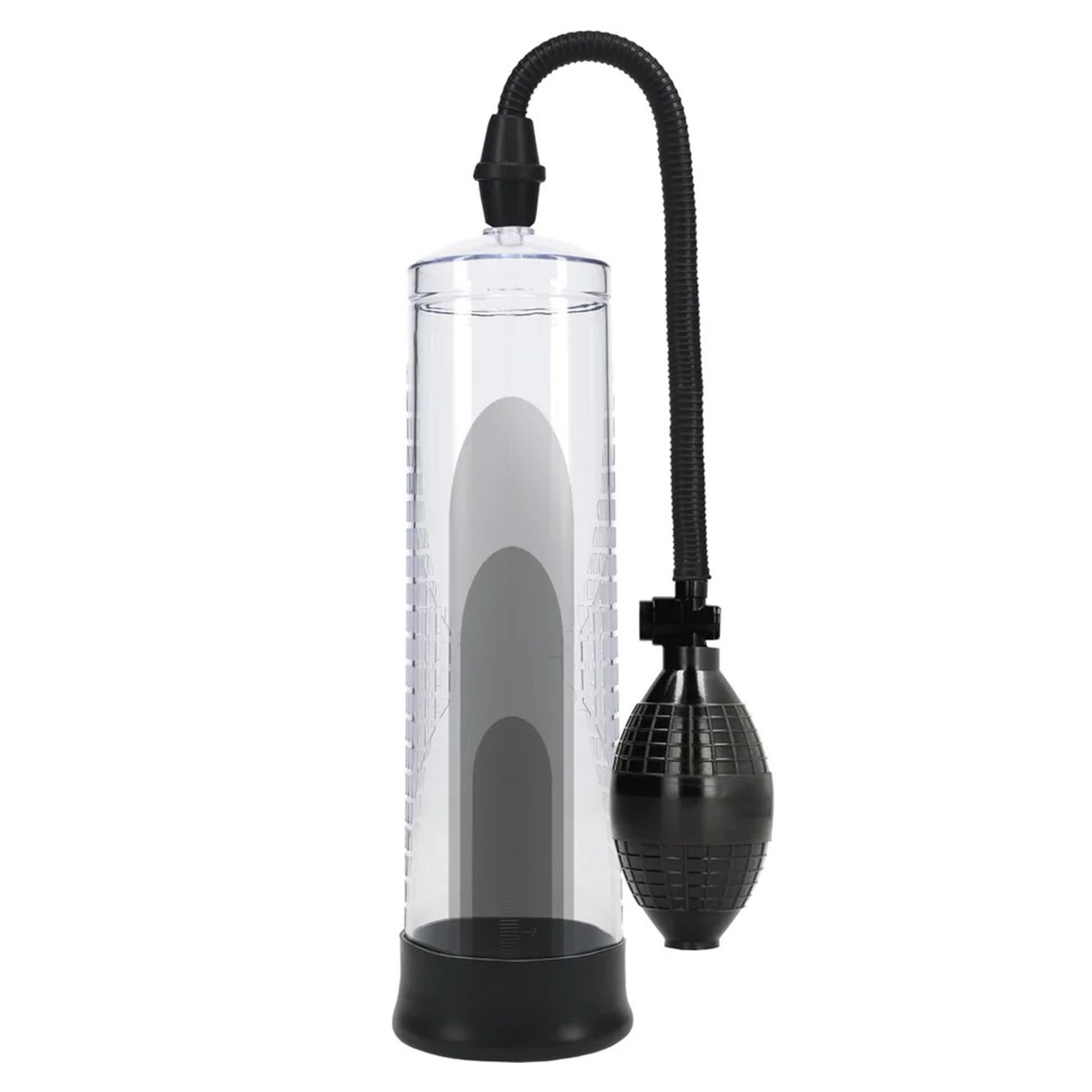 Pumped Basic Pump 1 Transparent - manuel penispumpe fra Shots