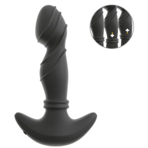 Anos – Vibrating Prostate Plug With Moving Rings