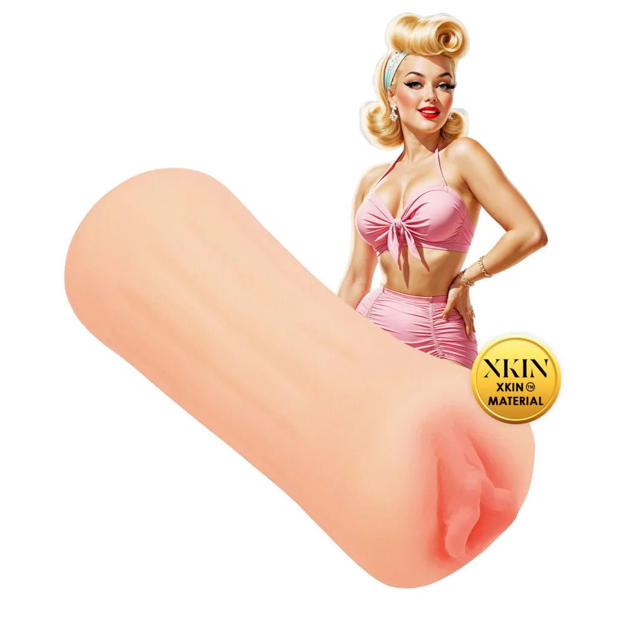 XKIN Pinup Dolls Sun Kissed Beach Babe pocket pussy masturbator