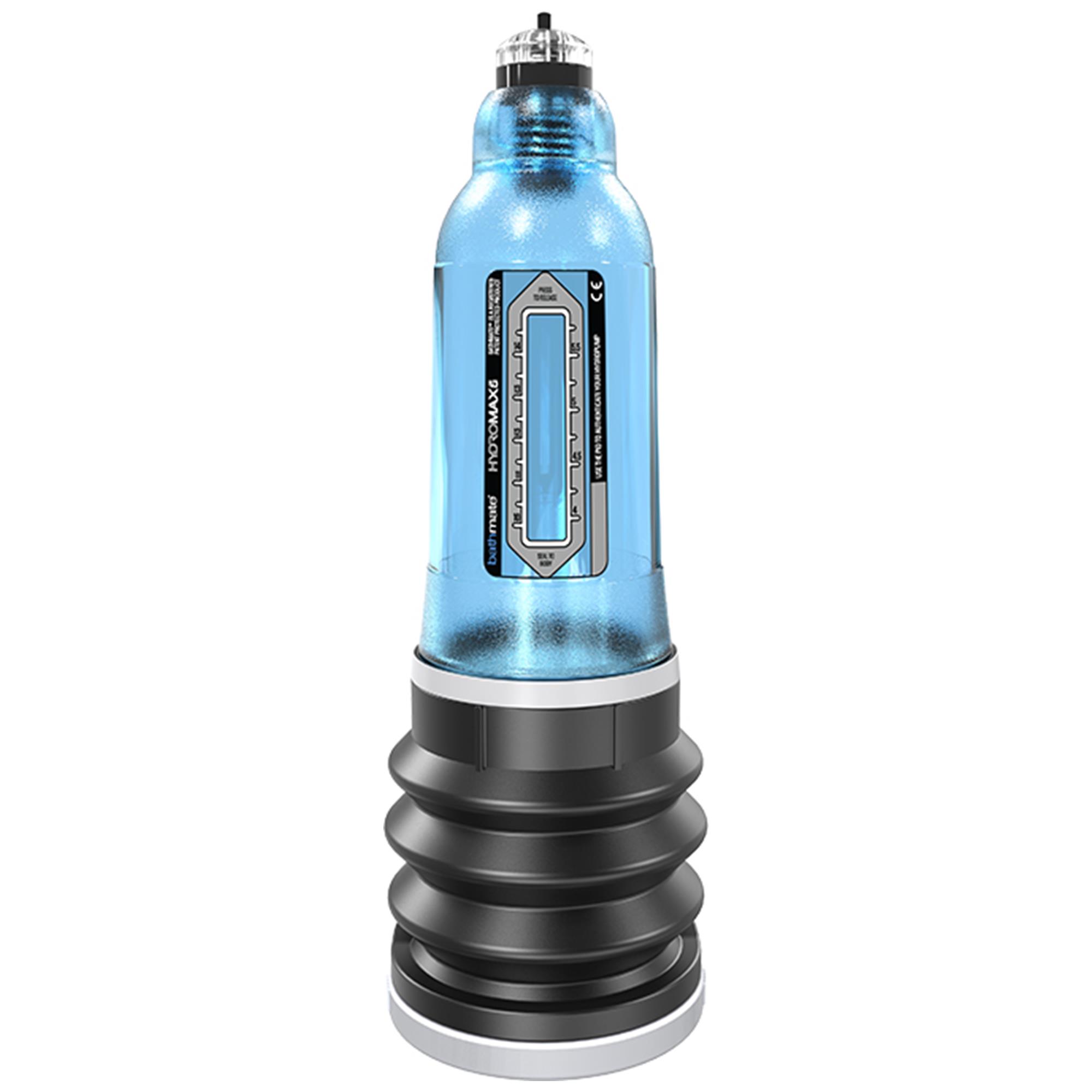 Bathmate Hydromax 5 i blå farve, set forfra