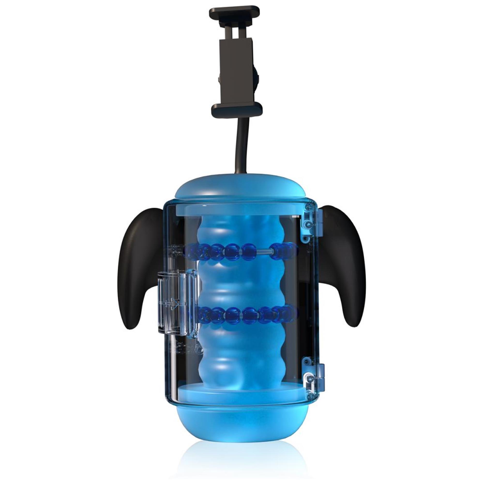 Blowcast Wingman Plus Automatic Masturbator set forfra