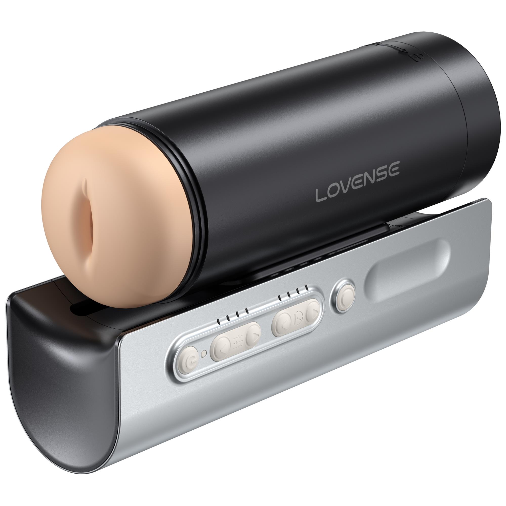 Lovense Solace Pro automatisk thrusting masturbator i sort
