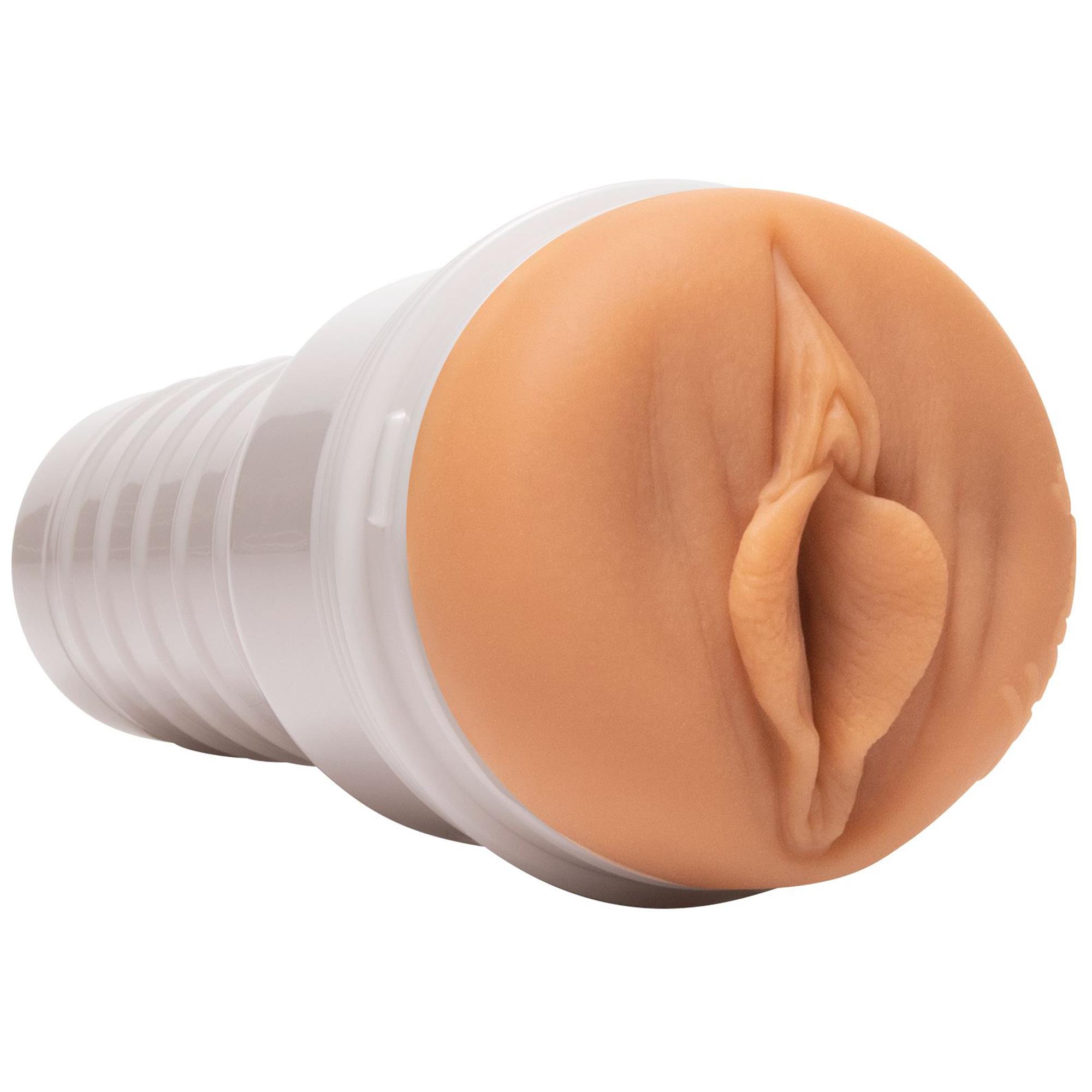 Fleshlight Kazumi Kumzumi vagina-masturbator set fra venstre side