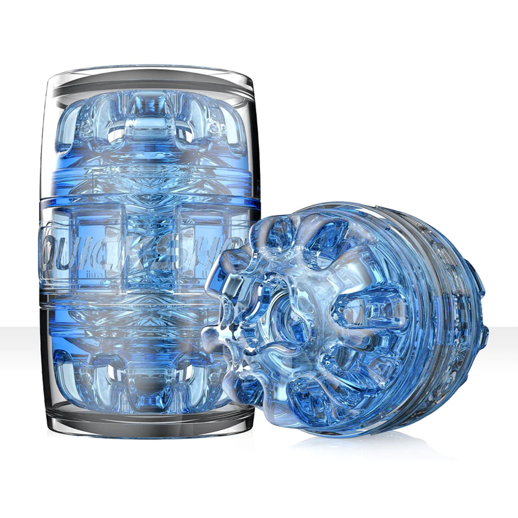 Fleshlight Quickshot Turbo kompakt masturbator i hvid og sort