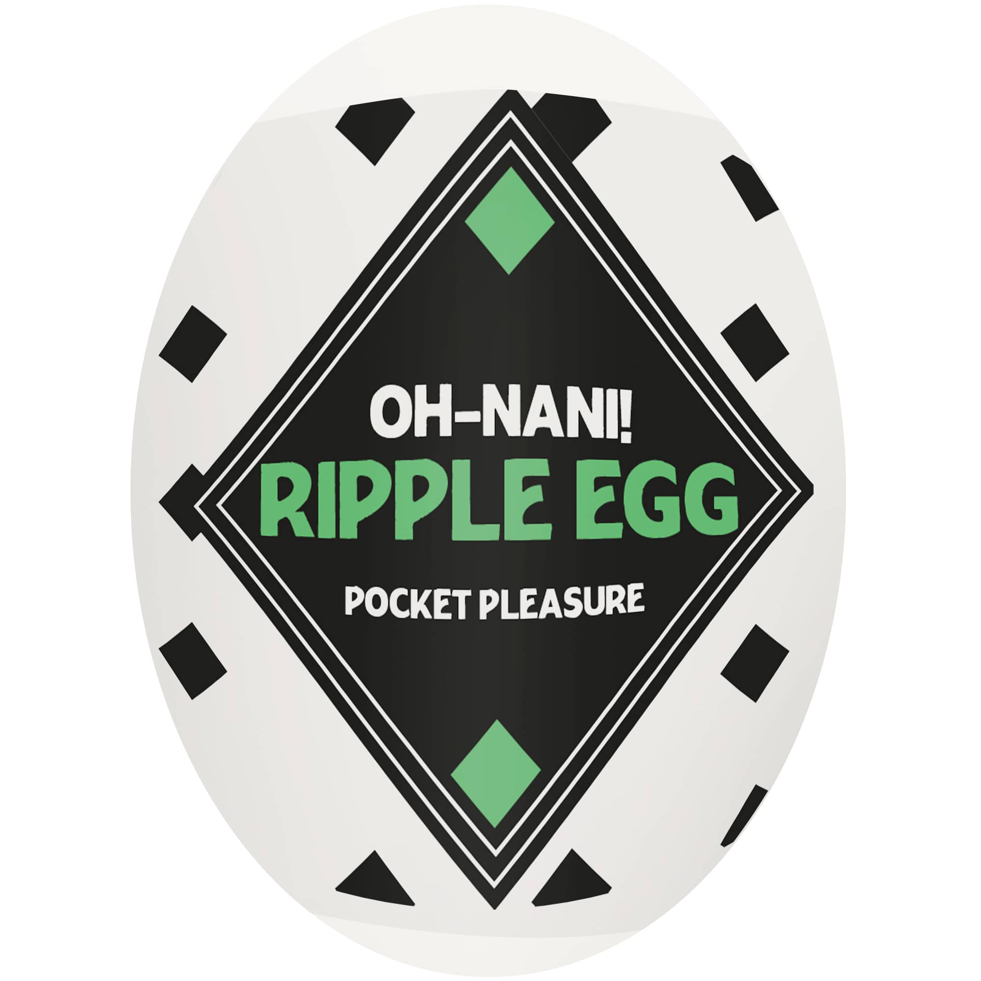 Oh-nani! Ripple Egg onaniæg med bølget tekstur